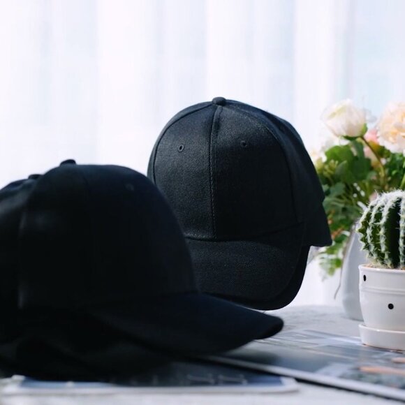 Blank Baseball Caps Adjustable Back Strap Unisex Plain Classic Retro Trucker - Picture 8 of 8